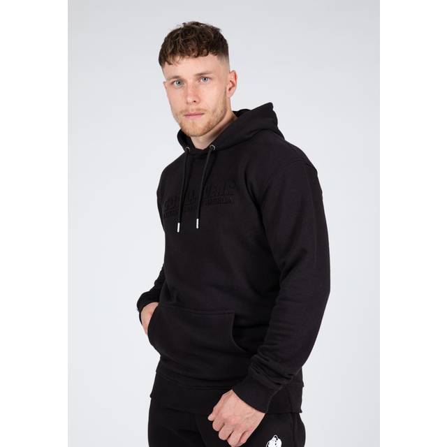 Crowley Oversized Men's Hoodie, Black