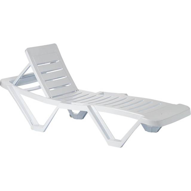 5-Position Master Sun Lounger - White