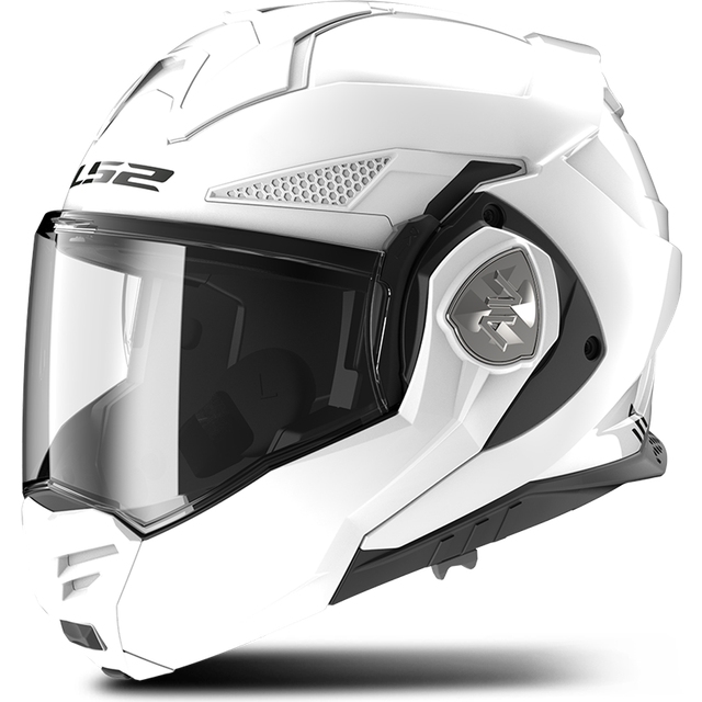 LS2 FF901 Advant X Solid, modular helmet , color: White , size: XL