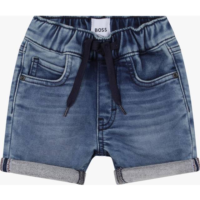 HUGO BOSS Baby Denim Shorts, Blue