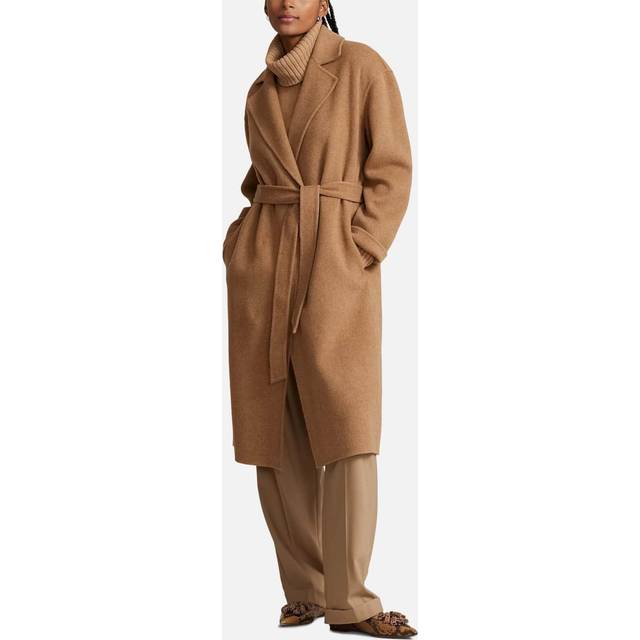 POLO RALPH LAUREN Belted Wrap Coat - Beige