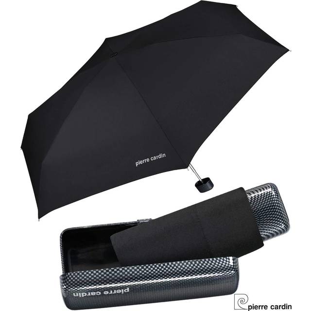 Pierre Cardin - litet paraply - svart 1667 16 cm