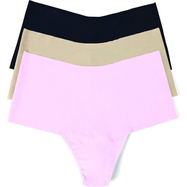 hanky panky  Breathe High Rise Thong  Black  Taupe  Bliss  Medium  High Waisted Underwear  Sizes S to XL  Handcrafted with Nylon