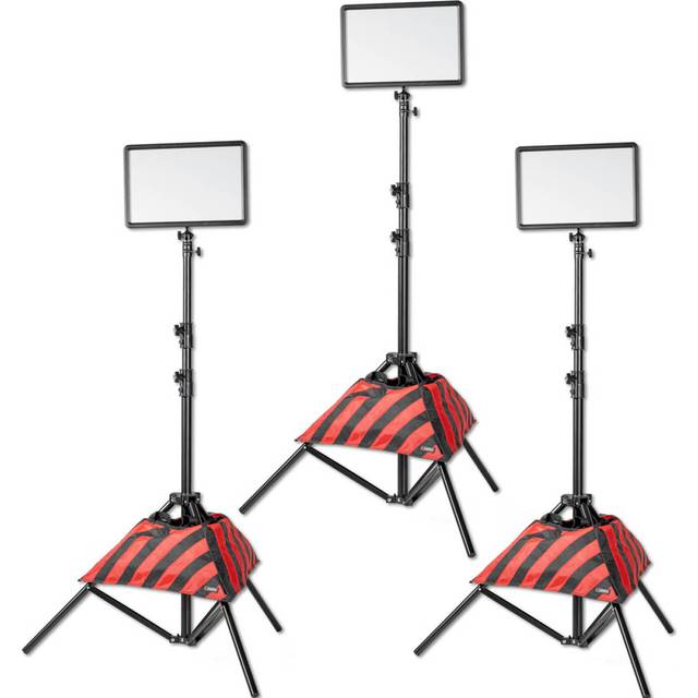 Godox LEDP260C Videobelysning Panel 3-light kit