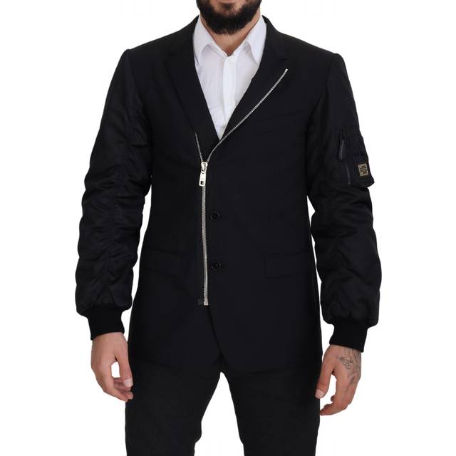 Dolce & Gabbana, Jacka, Herr, L, Elegant Ulljacka & Rock