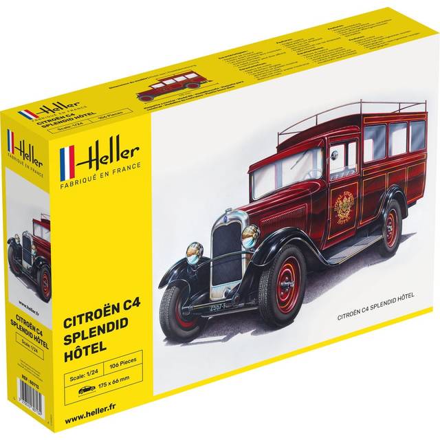 HEL80713 - Heller 1:24  - Citroen C4 Splendid Hotel