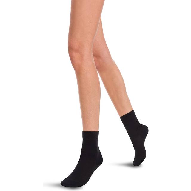 Wolford Cashmere Silk Socks - Från Magasin - Black (S)