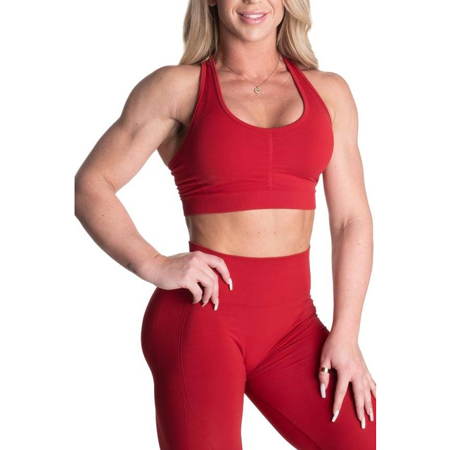 Scrunch Sports Bra - Red (S)