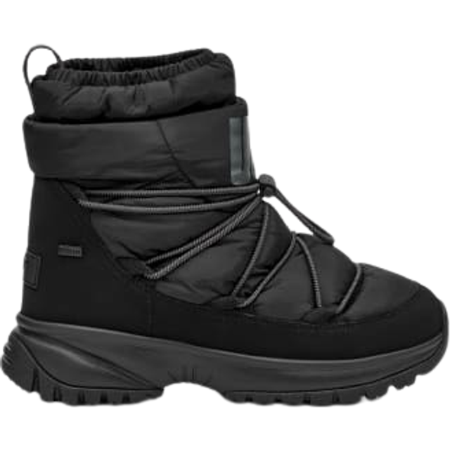 UGG Womens Yose Puffer Mid Boots Black, 4