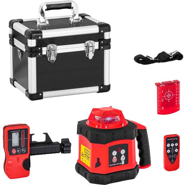 Steinberg Systems Rotary Laser Level - red - Ø 300 m - self-levelling SBS-RL-300