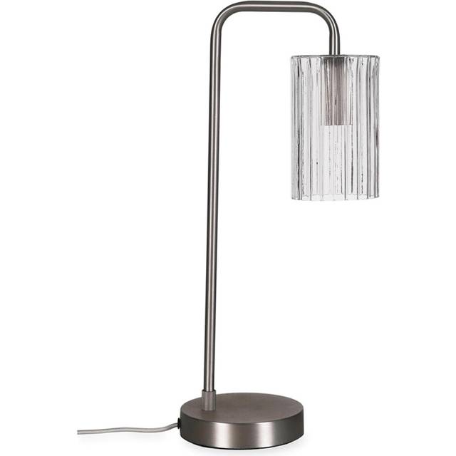 Garden Trading Lighting Clarendon E14 Table Lamp in Satin Nickle &