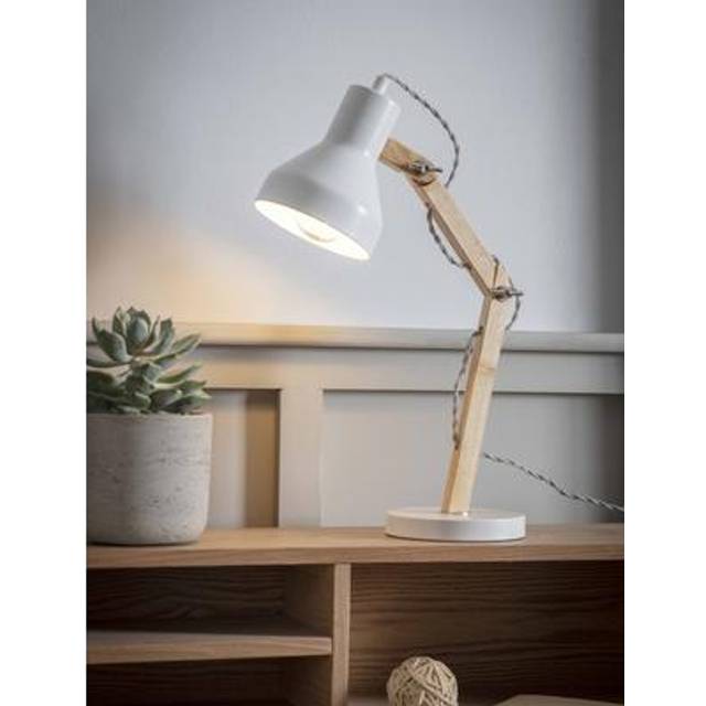 Garden Trading Folgate Desk Lamp - Lily White