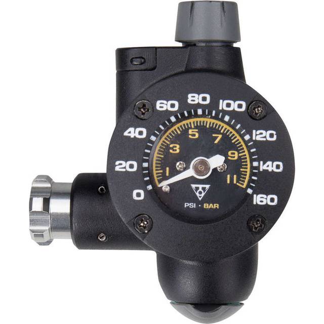 Topeak AirBooster G2 Bike Pump Pressure gauge CO2 - Black