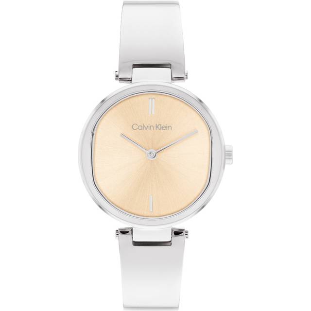 Calvin Klein Elevated 25200311 - Dam - 30 mm - Analogt - Quartz - Mineralglas - Orange (14 mm)