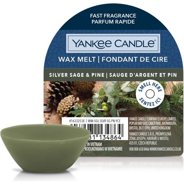 Yankee Candle Silver Sage &amp; Pine Wax Melt