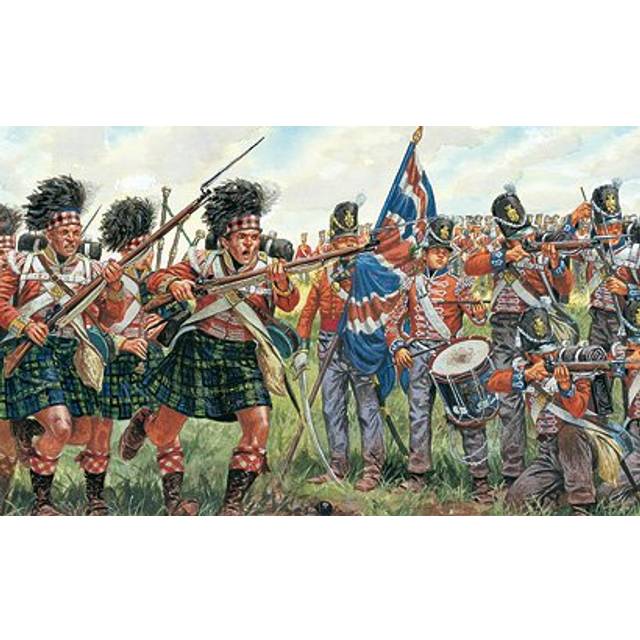 BRITISH and SCOTS INFANTRY (NAPOL.WARS) - SOLDIERS 1:72 - Italeri 6058
