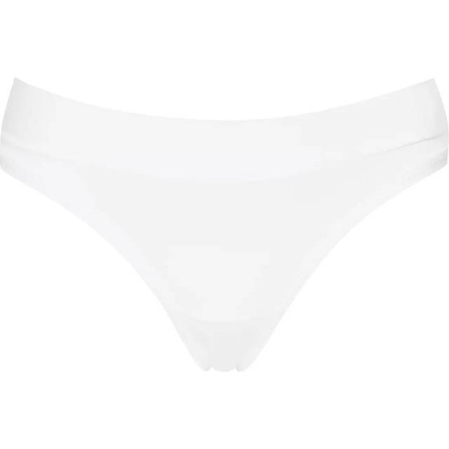 Sloggi Womens GO AllRound Mini Briefs White Fabric - One Size