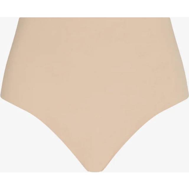 Classic High-Waisted Thong - Beige - From cutting-edge intimates to luxury-technical ready-to-wear, Commando is the original creator of the 'invisible' look with its smooth, seamless undergarments sitting effortlessly under any outfit.