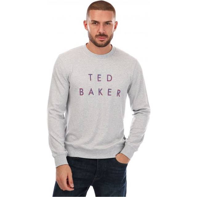 Ted Baker Sonics Mens Grey Sweater Wool (archived) - Size Small