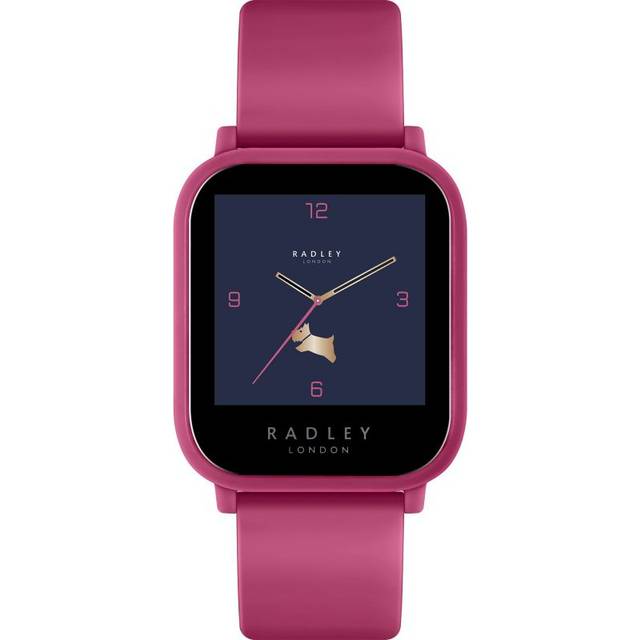 Radley Ladies Series 10 Dark Rose Silicone Strap Smart Watch