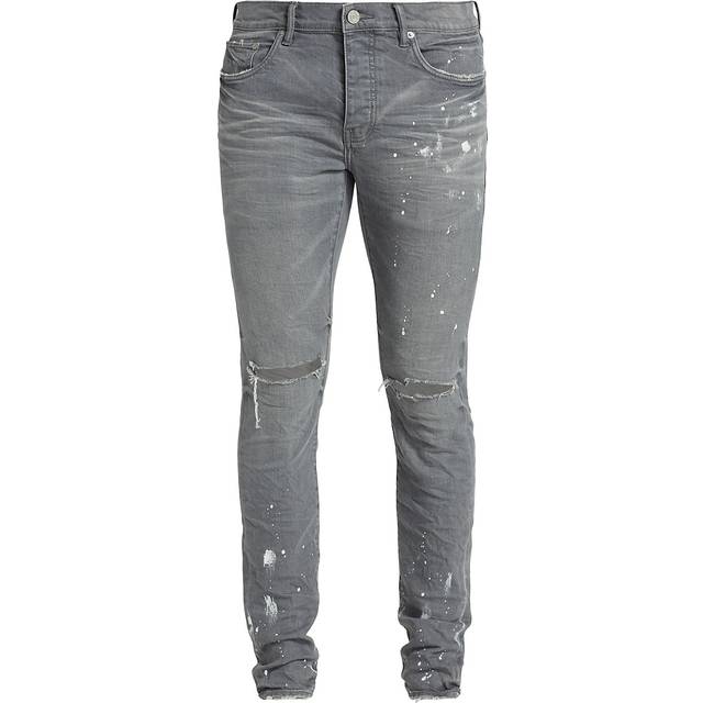 Purple Brand Black Paint outlet Splatter Jeans