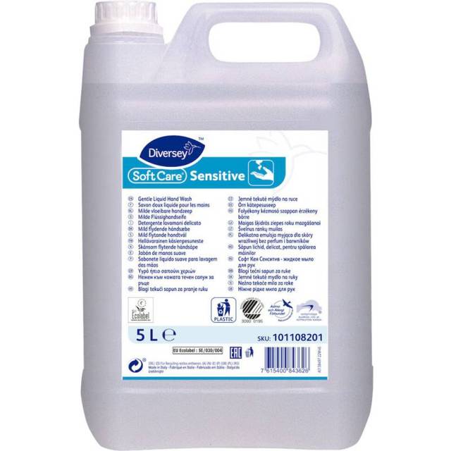 Diversey Soft Care Sensitive mild håndsæbe 5 5000ml