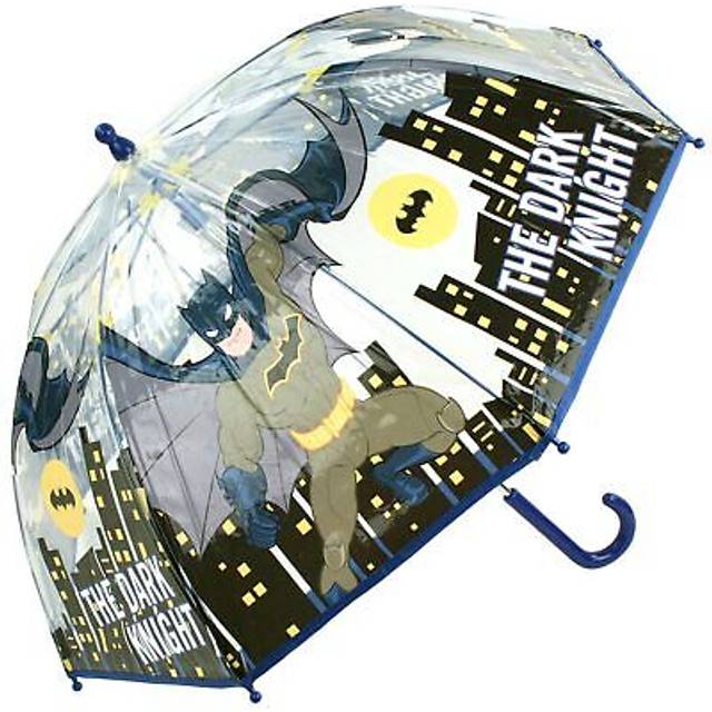 Marvels DC Comics Kids Batman Umbrella Brolly Windproof Umbrella 60cm Black B09JSXK76Z