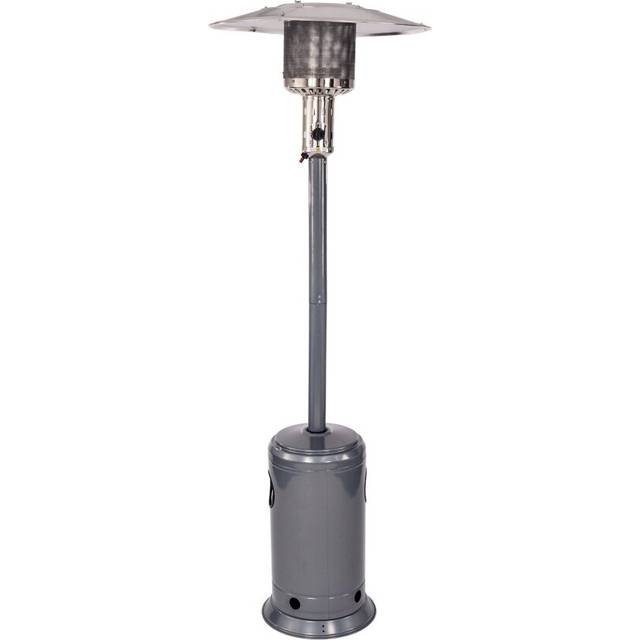 Free Standing 12KW Outdoor Gas Patio Heater c/w Hose & Regulator
