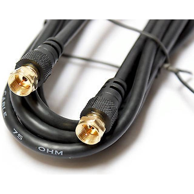 1m F Connector Male To Plug Cable Lead Patch Fly Satellite Sky Screw Type Tv