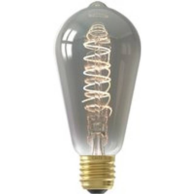 Calex Standard Titanium Filament Flex E27 4W Rustic Dimmable Light Bulb