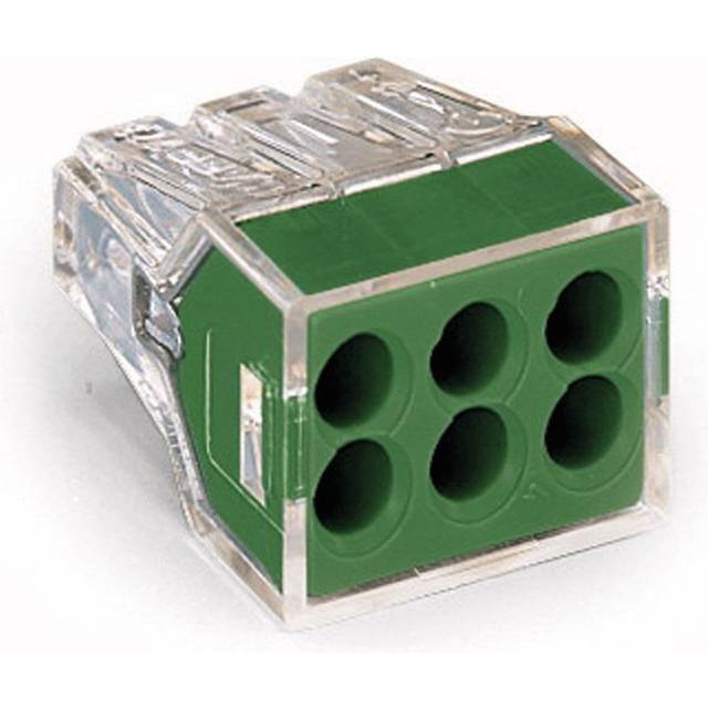 773-116 (50 Stück) - Push in terminal 6x1,5...2,5mm² 773-116