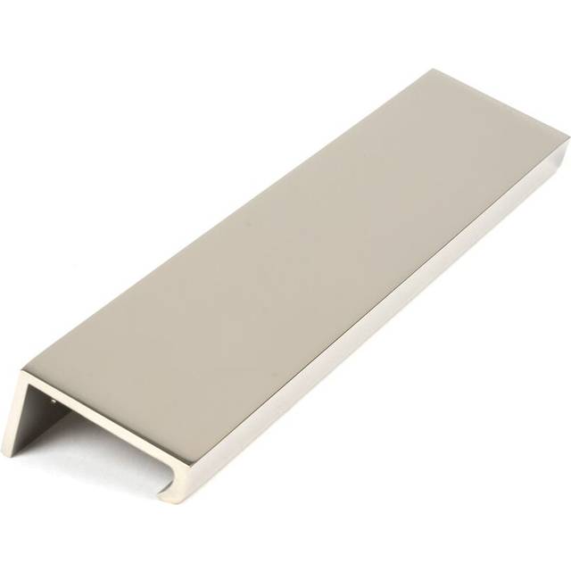 Polished Brass 50Mm Plain Edge Pull - Polished Nickel (17 cm)