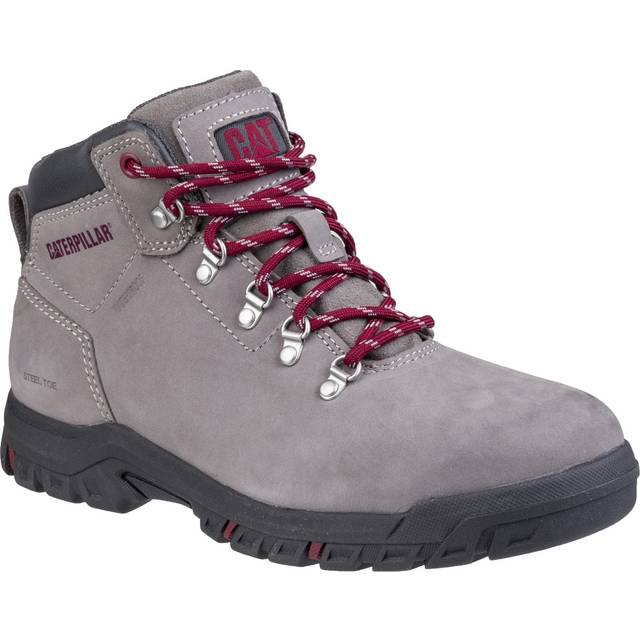 Caterpillar Mae Womens Grey Boots Leather - Size UK 3