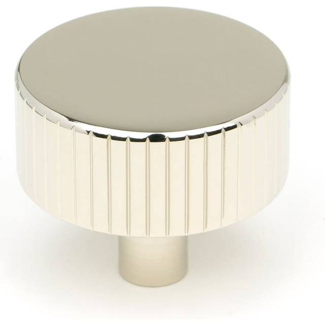 Round Knob - Polished Nickel (4 cm)