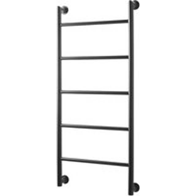 Towelrads Ballymore Designer Towel Radiator, 1200x530mm - Black, Black