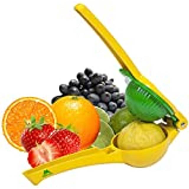 Chefs Choice Lemon Lime Juice Squeezer Manual Citrus Press â When Life Gives You Lemons Get Zesty - Stainless Steel Premium Manual Fruit Mexican