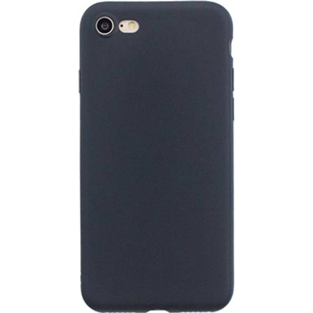 Anti-Fingeravtryck Matt iPhone 7/8/SE (2020)/SE (2022) TPU-skal - Svart