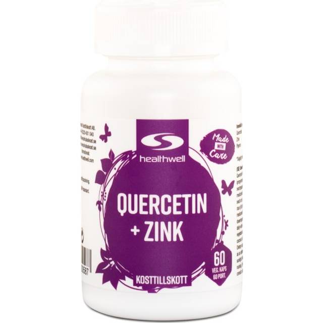 Healthwell Quercetin+Zink, 60 kaps