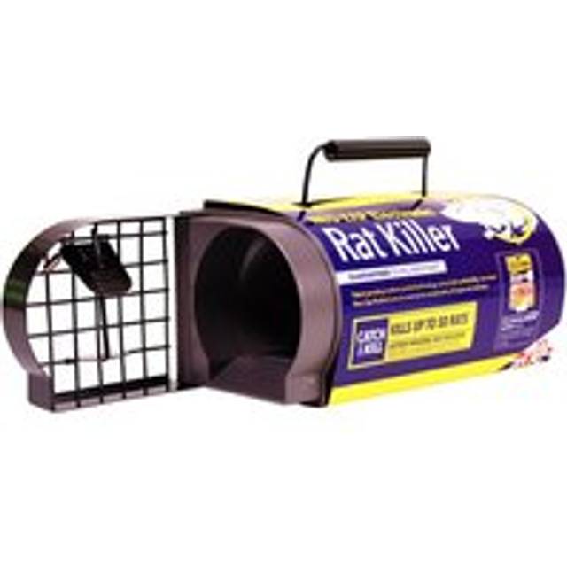 The Big Cheese Ultra Power Electronic Rat Trap - Black - 10 x 21 x 13cm