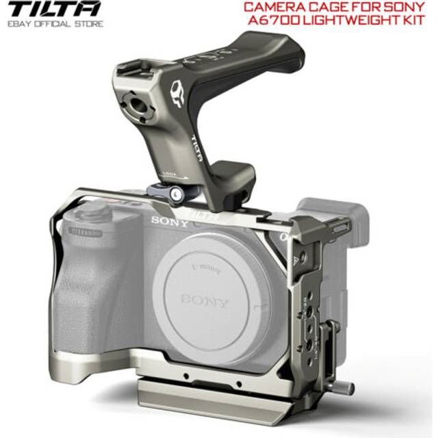 Tilta Camera Cage For Sony A6700 Lightweight Kit+nato Top Handle+cooling System