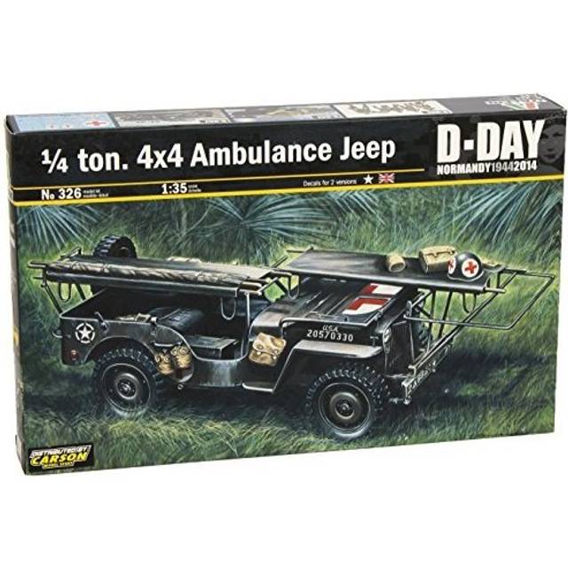 1/4 TON. 4x4 AMBULANCE JEEP - MILITARY VEHICLES 1:35 - Italeri 326
