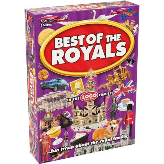 T73561EN Best of the Royals LOGO Board Game, Family Board Games for 2-8 players, Tabletop Game For Adults And Kids Suitable From 12+ Years