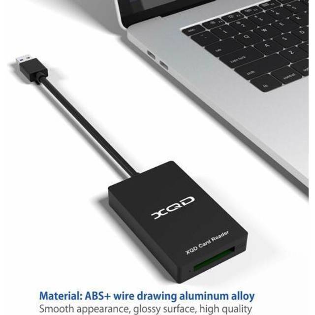 USB 3.0 XQD Card Reader, XQD Memory Card Reader, Compatible with Sony G/M Series USB Mark XQD Cards, Lexar 2933x/1400x