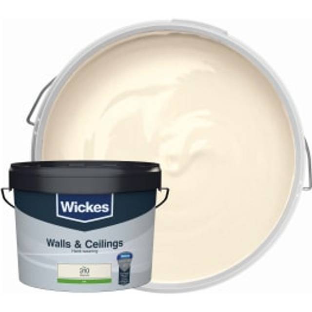 Wickes Vinyl Silk Emulsion Paint - Magnolia - 10L