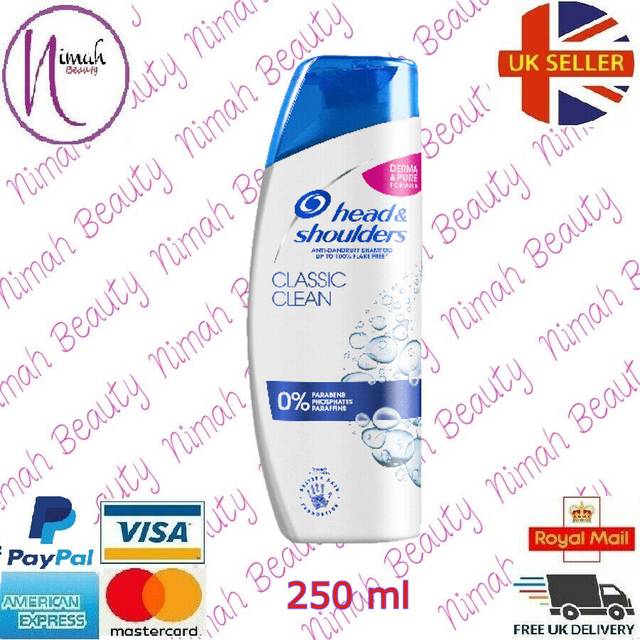 Head And Shoulders Shampoo Classic Clean 250ml (Pack of 6) 86906