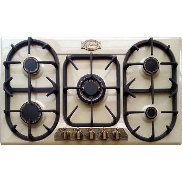 Kaiser Empire 86cm Gas Hob | Ivory 5 Burner Cooktop