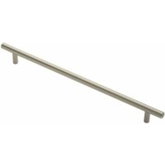 Loops Round T Bar Cabinet Pull Handle 348 X 12mm 288mm Fixing Centres Satin Nickel - One Size