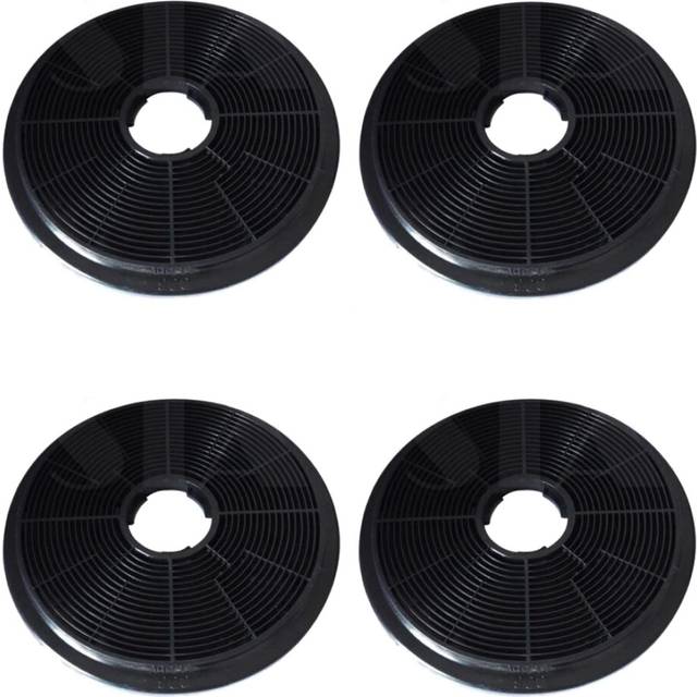 4x CO6 Carbon Re-circulation Filters for SIA Kitchen Cooker Hood Extractor Fans