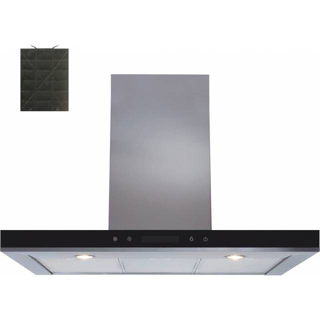 SIA 90cm Stainless Steel Linear Touch Control Cooker Hood Fan &Charcoal Filter