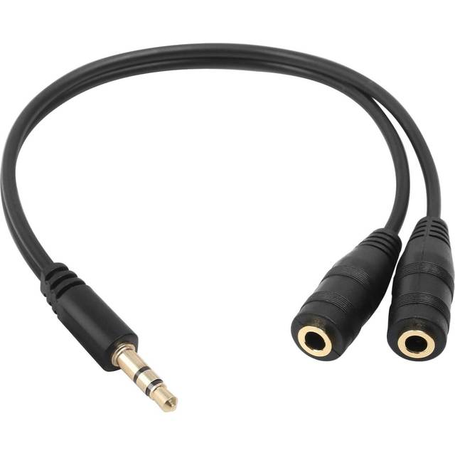 Trixes 3.5mm Audio Headphone Splitter Cable Jack Lead Two Way